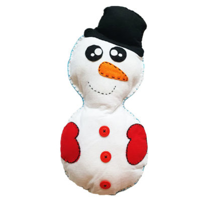 Handmade Snowman Soft Toy