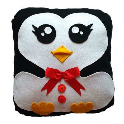 Handmade Penguin Pillow